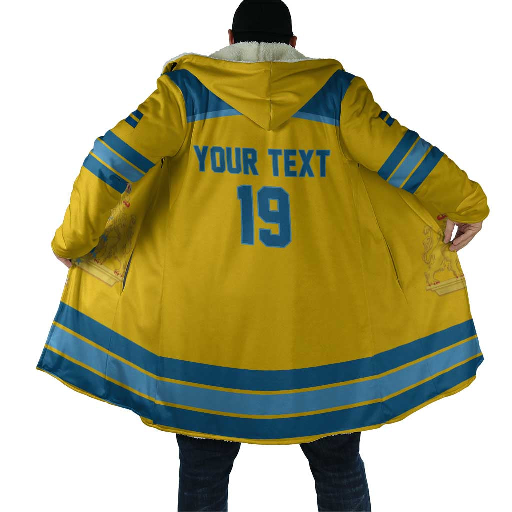 Sweden Ice Hockey Custom Cloak Swedish Coat of Arms Design
