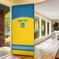Sweden Ice Hockey Custom Door Cover Swedish Coat of Arms Design
