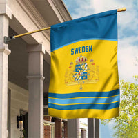 Sweden Ice Hockey Garden Flag Swedish Coat of Arms Design