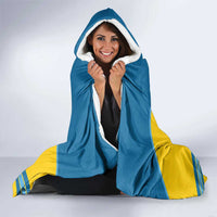 Sweden Ice Hockey Hooded Blanket Swedish Coat of Arms Design
