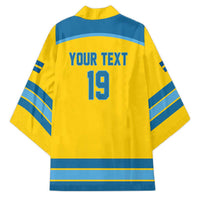 Sweden Ice Hockey Custom Kimono Swedish Coat of Arms Design