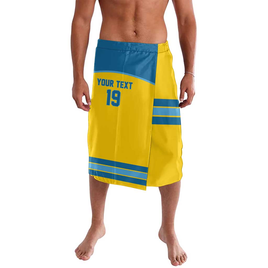 Sweden Ice Hockey Custom Lavalava Swedish Coat of Arms Design