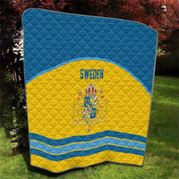 Sweden Ice Hockey Quilt Swedish Coat of Arms Design