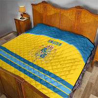 Sweden Ice Hockey Quilt Swedish Coat of Arms Design