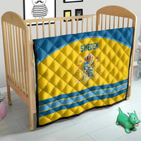 Sweden Ice Hockey Quilt Swedish Coat of Arms Design