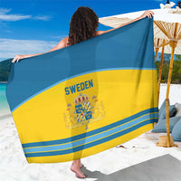 Sweden Ice Hockey Sarong Swedish Coat of Arms Design