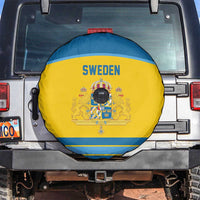 Sweden Ice Hockey Spare Tire Cover Swedish Coat of Arms Design