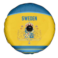 Sweden Ice Hockey Spare Tire Cover Swedish Coat of Arms Design