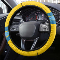 Sweden Ice Hockey Steering Wheel Cover Swedish Coat of Arms Design