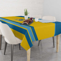 Sweden Ice Hockey Tablecloth Swedish Coat of Arms Design