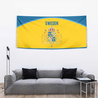 Sweden Ice Hockey Tapestry Swedish Coat of Arms Design