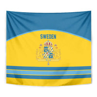 Sweden Ice Hockey Tapestry Swedish Coat of Arms Design