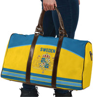 Sweden Ice Hockey Travel Bag Swedish Coat of Arms Design