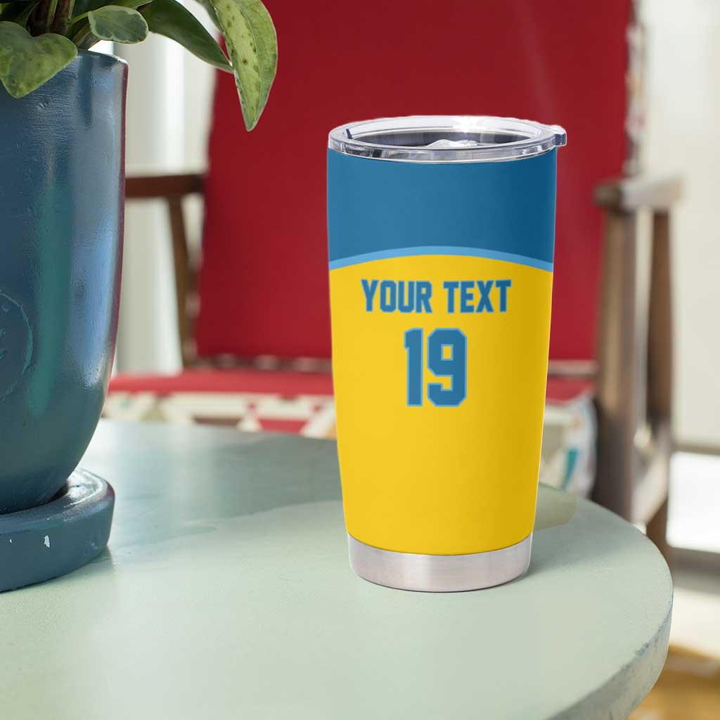 Sweden Ice Hockey Custom Tumbler Cup Swedish Coat of Arms Design