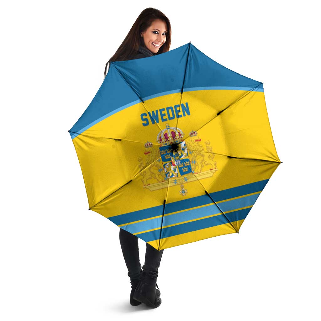 Sweden Ice Hockey Umbrella Swedish Coat of Arms Design