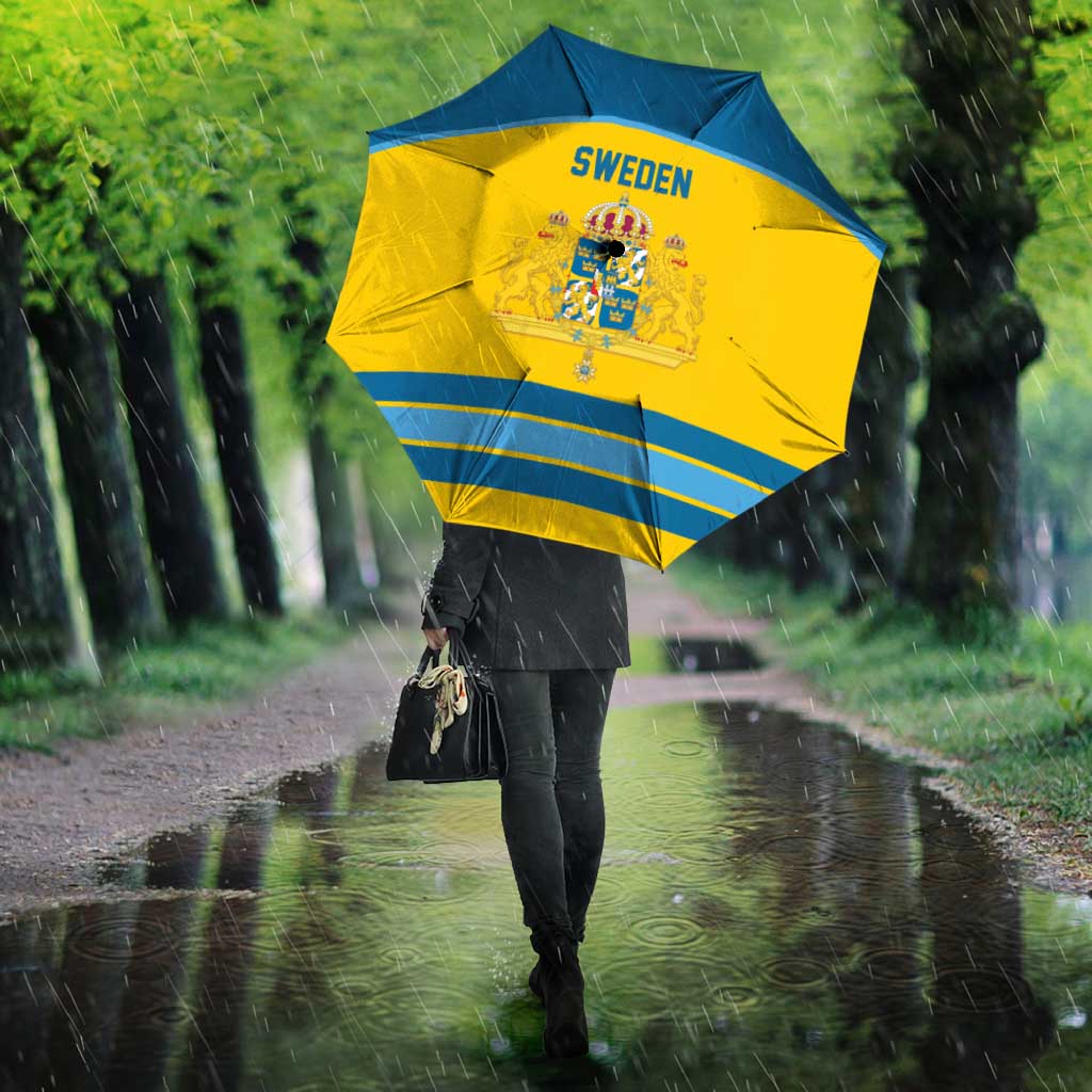 Sweden Ice Hockey Umbrella Swedish Coat of Arms Design