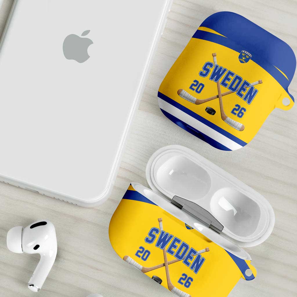 Sweden Ice Hockey AirPods Case Go Tre Kronor Champions