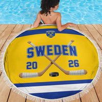 Sweden Ice Hockey Beach Blanket Go Tre Kronor Champions