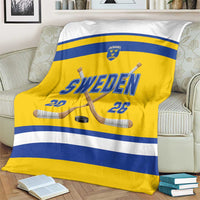 Sweden Ice Hockey Blanket Go Tre Kronor Champions