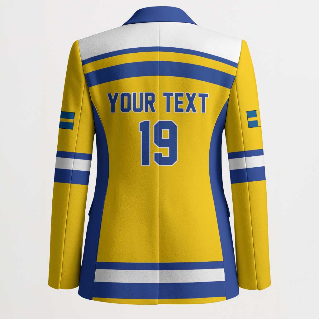 Sweden Ice Hockey Custom Blazer Go Tre Kronor Champions