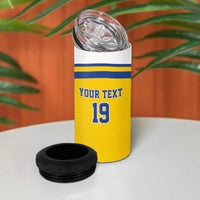 Sweden Ice Hockey Custom 4 in 1 Can Cooler Tumbler Go Tre Kronor Champions