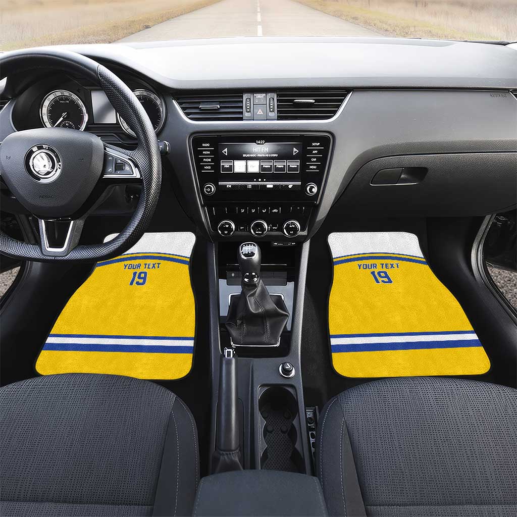 Sweden Ice Hockey Custom Car Mats Go Tre Kronor Champions