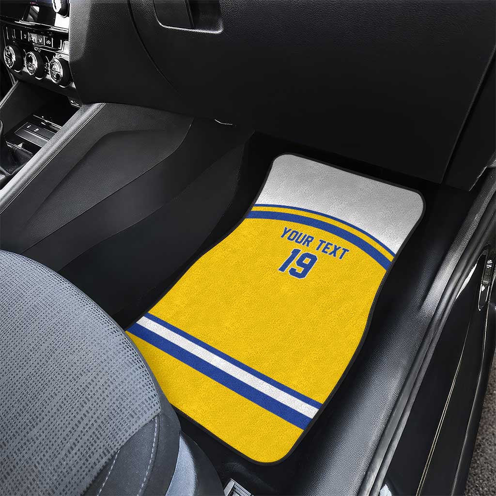 Sweden Ice Hockey Custom Car Mats Go Tre Kronor Champions
