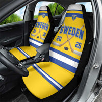 Sweden Ice Hockey Car Seat Cover Go Tre Kronor Champions