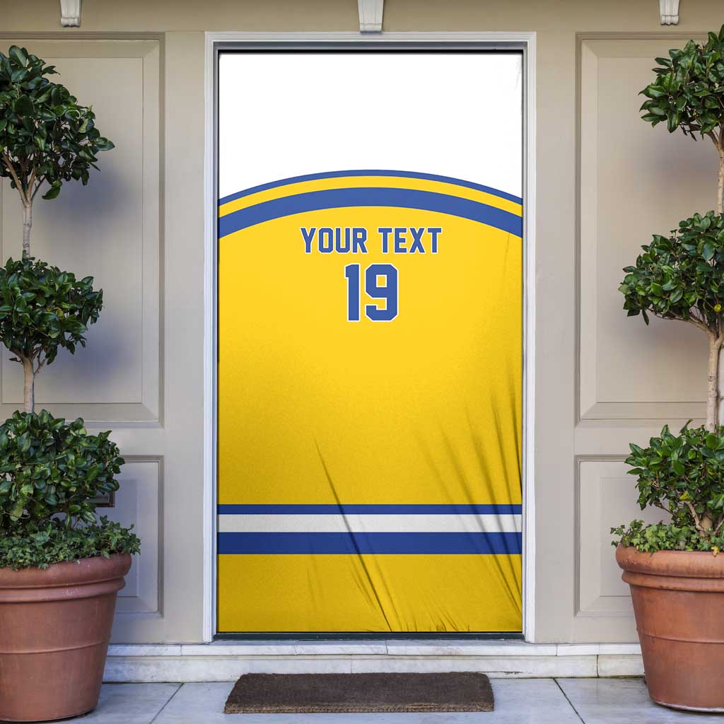 Sweden Ice Hockey Custom Door Cover Go Tre Kronor Champions