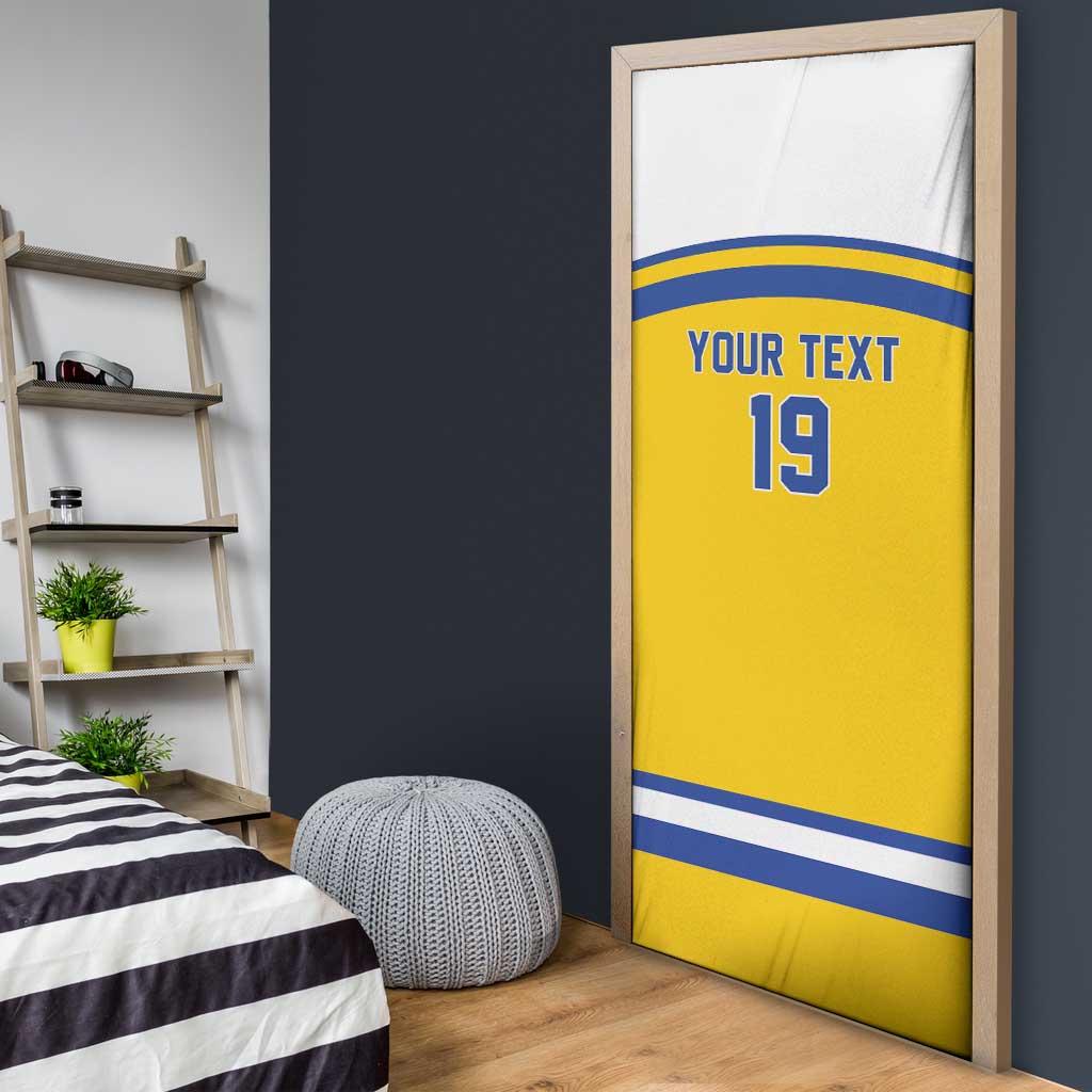 Sweden Ice Hockey Custom Door Cover Go Tre Kronor Champions
