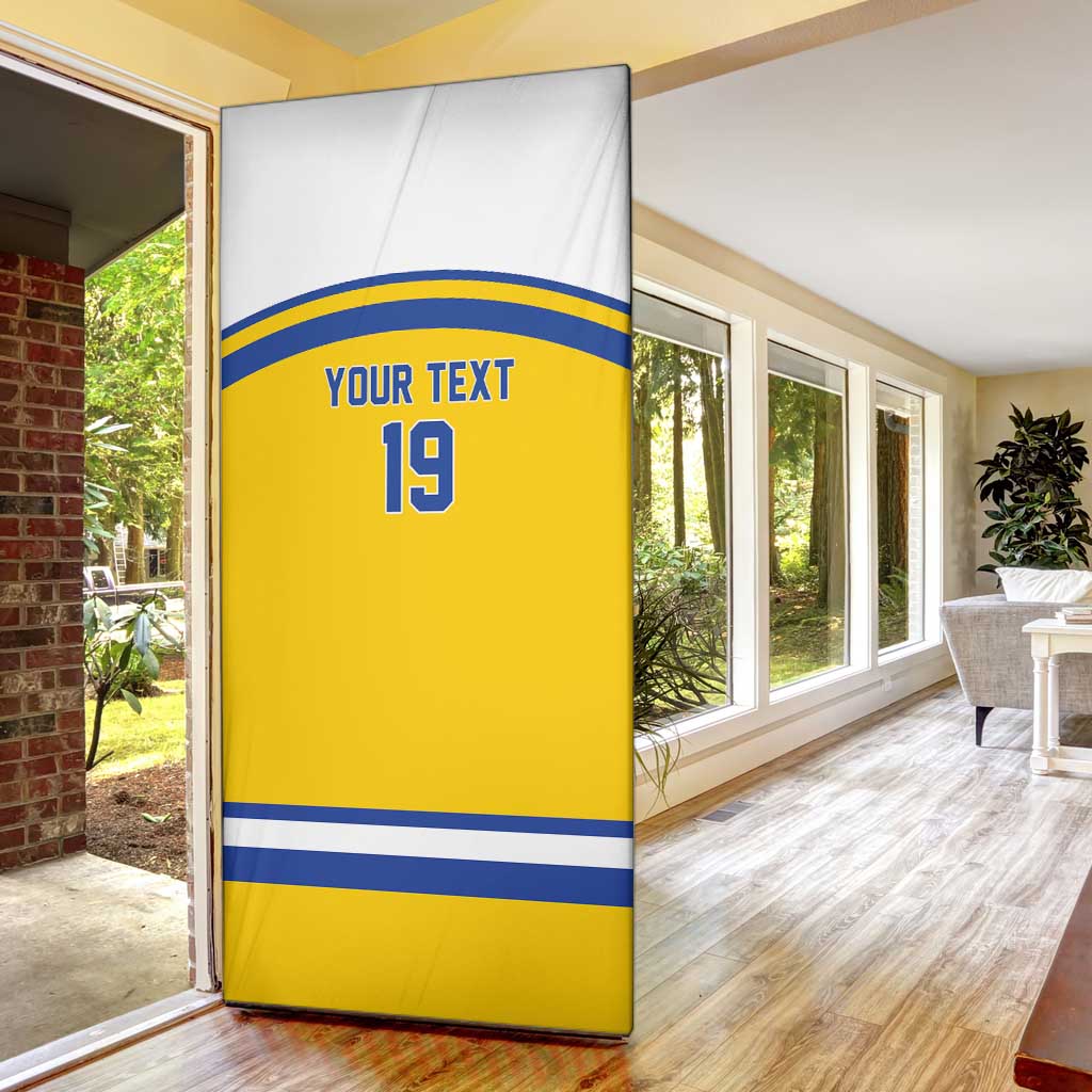 Sweden Ice Hockey Custom Door Cover Go Tre Kronor Champions