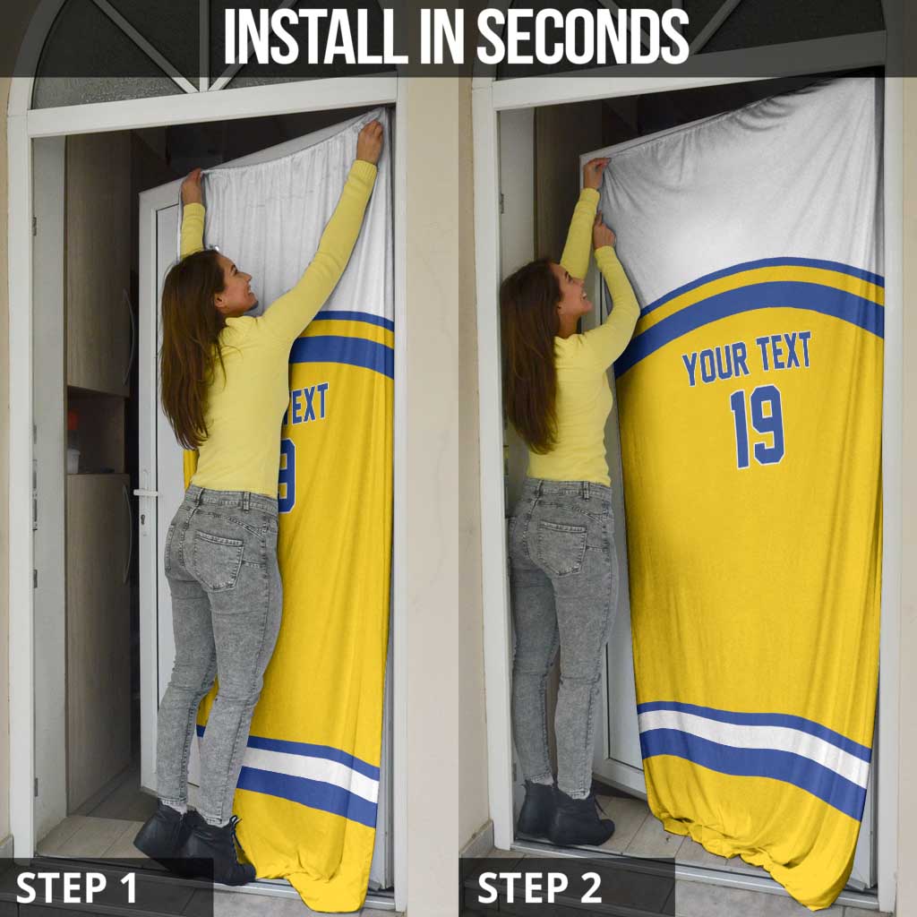 Sweden Ice Hockey Custom Door Cover Go Tre Kronor Champions