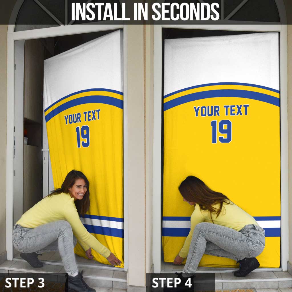 Sweden Ice Hockey Custom Door Cover Go Tre Kronor Champions