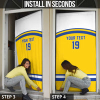 Sweden Ice Hockey Custom Door Cover Go Tre Kronor Champions