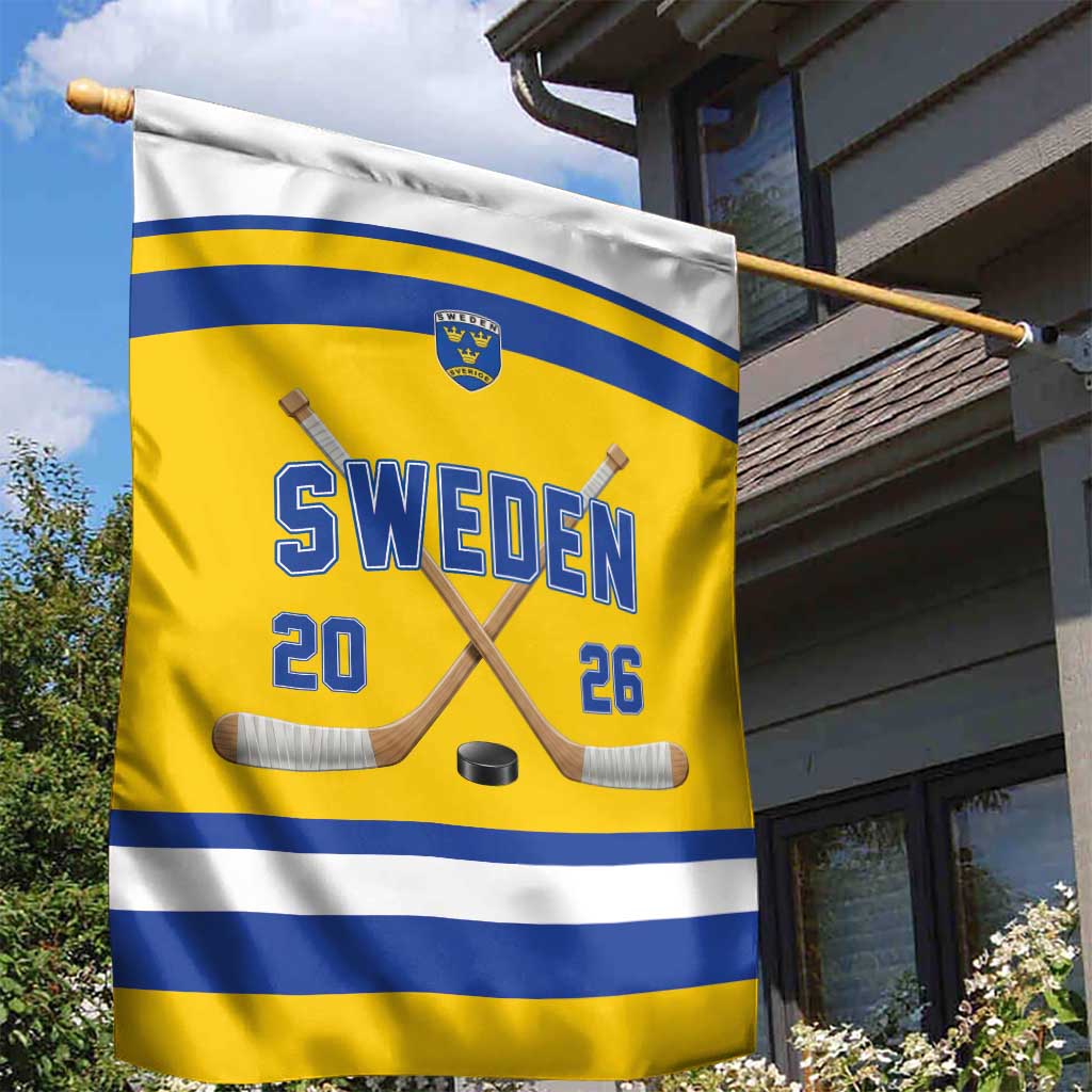 Sweden Ice Hockey Garden Flag Go Tre Kronor Champions