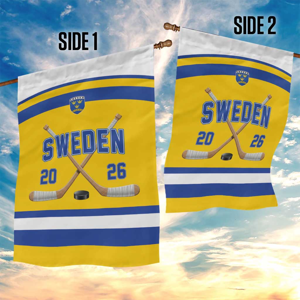 Sweden Ice Hockey Garden Flag Go Tre Kronor Champions