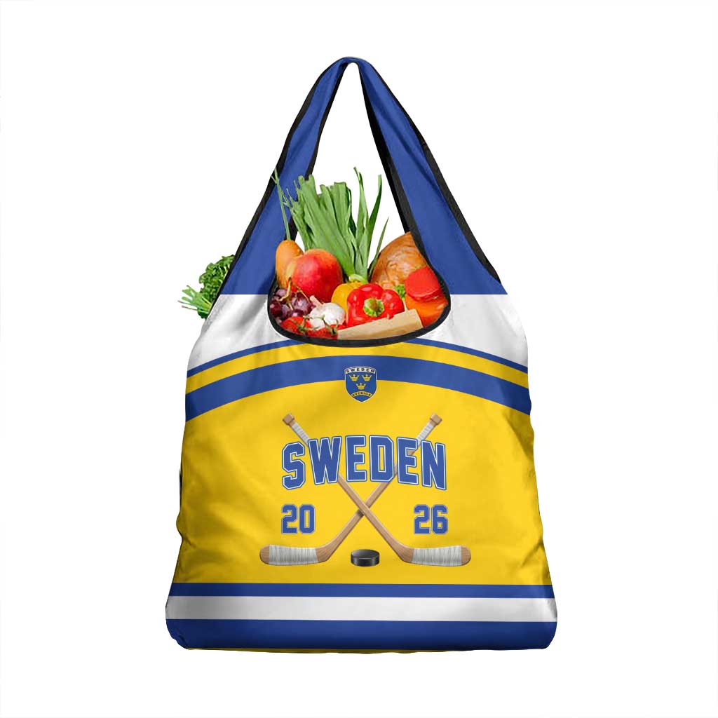 Sweden Ice Hockey Grocery Bag Go Tre Kronor Champions