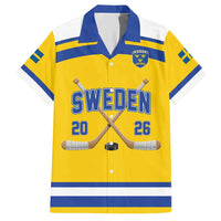 Sweden Ice Hockey Custom Hawaiian Shirt Go Tre Kronor Champions