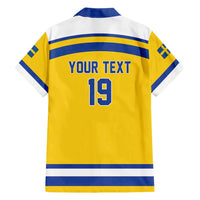 Sweden Ice Hockey Custom Hawaiian Shirt Go Tre Kronor Champions