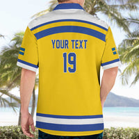 Sweden Ice Hockey Custom Hawaiian Shirt Go Tre Kronor Champions