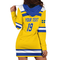 Sweden Ice Hockey Custom Hoodie Dress Go Tre Kronor Champions