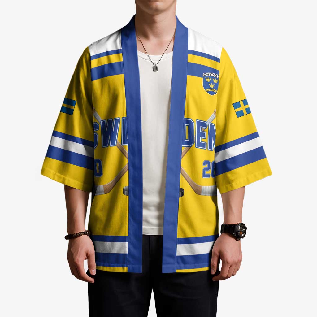Sweden Ice Hockey Custom Kimono Go Tre Kronor Champions