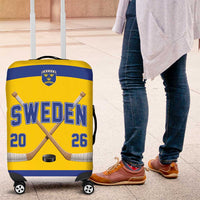 Sweden Ice Hockey Luggage Cover Go Tre Kronor Champions