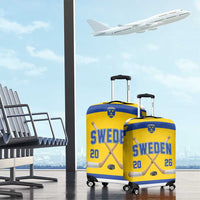 Sweden Ice Hockey Luggage Cover Go Tre Kronor Champions