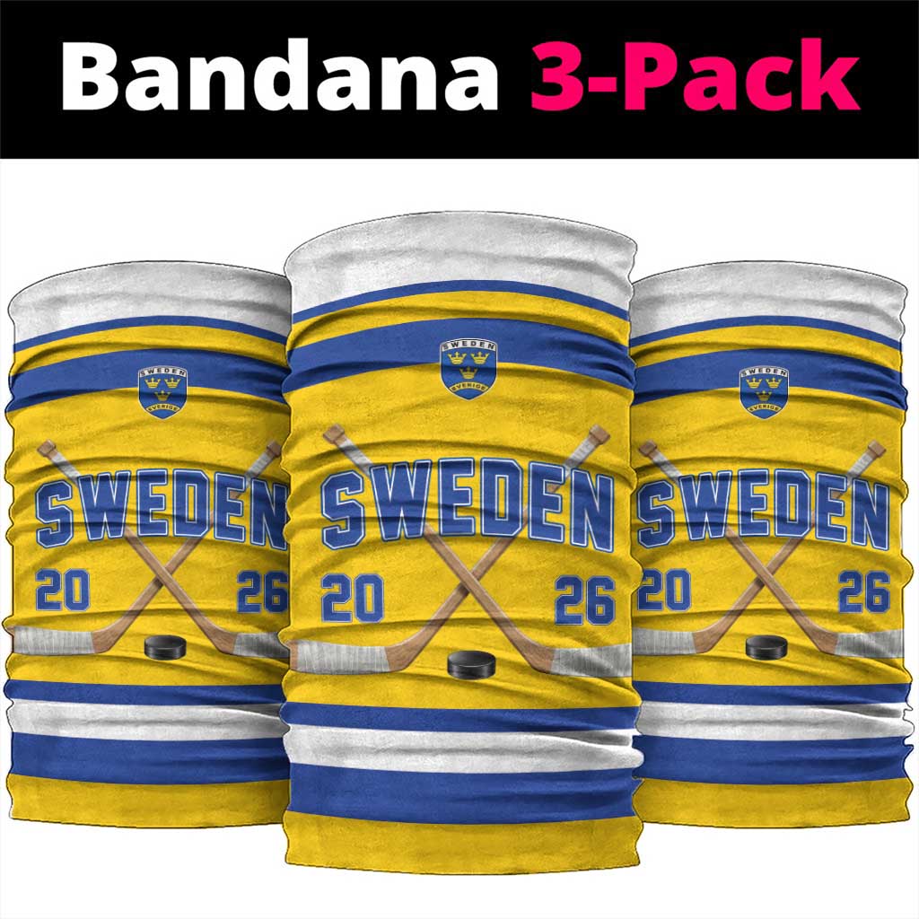 Sweden Ice Hockey Neck Gaiter Go Tre Kronor Champions