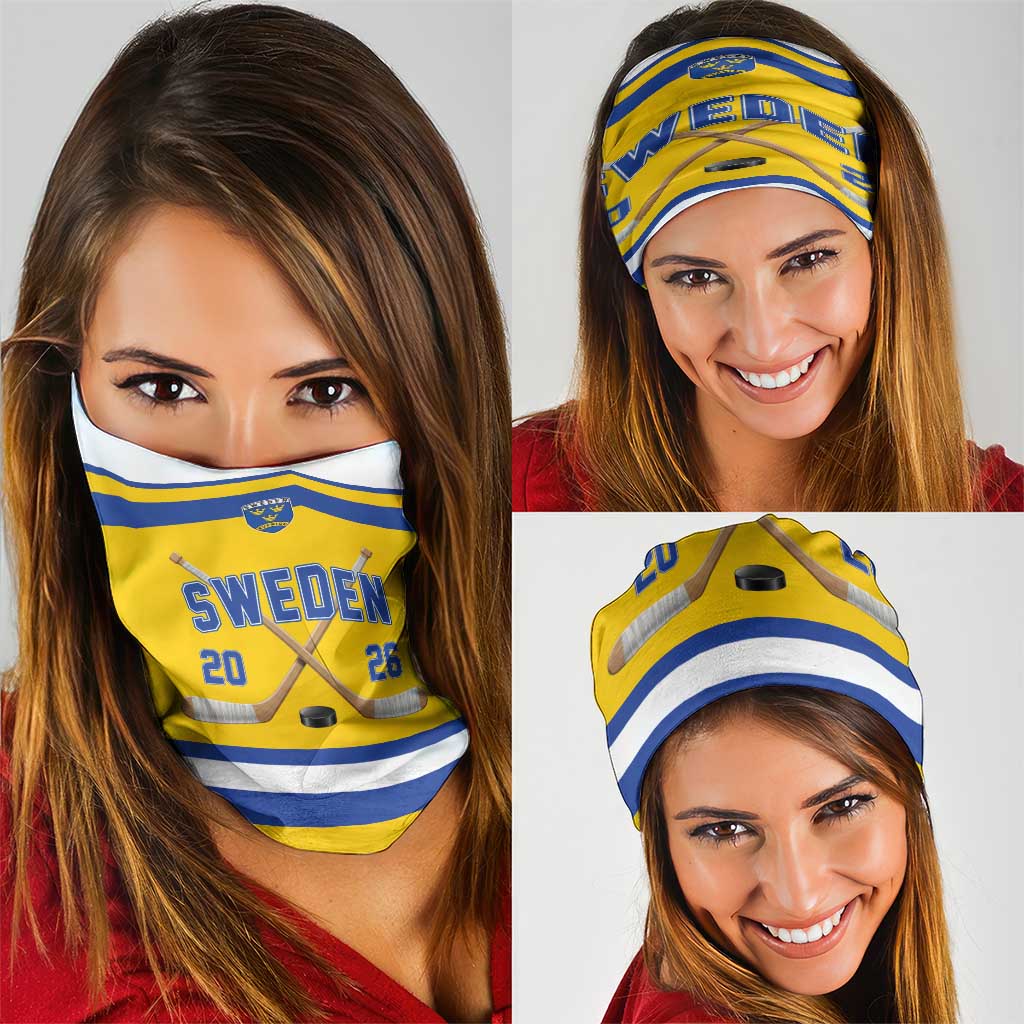 Sweden Ice Hockey Neck Gaiter Go Tre Kronor Champions