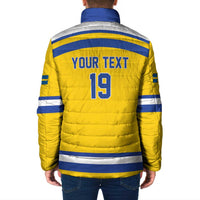 Sweden Ice Hockey Custom Padded Jacket Go Tre Kronor Champions