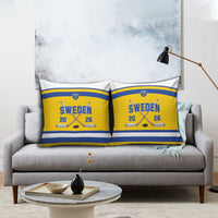 Sweden Ice Hockey Pillow Cover Go Tre Kronor Champions