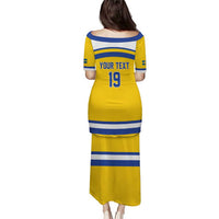 Sweden Ice Hockey Custom Puletasi Go Tre Kronor Champions