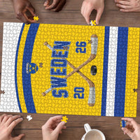 Sweden Ice Hockey Puzzle Go Tre Kronor Champions